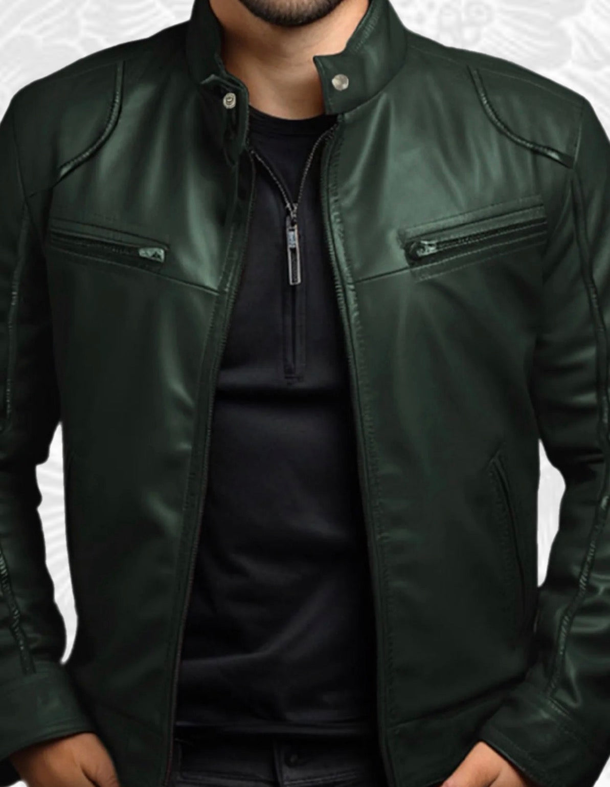 Chaqueta de Cuero Urban Elite – Estilo sofisticado, presencia absoluta