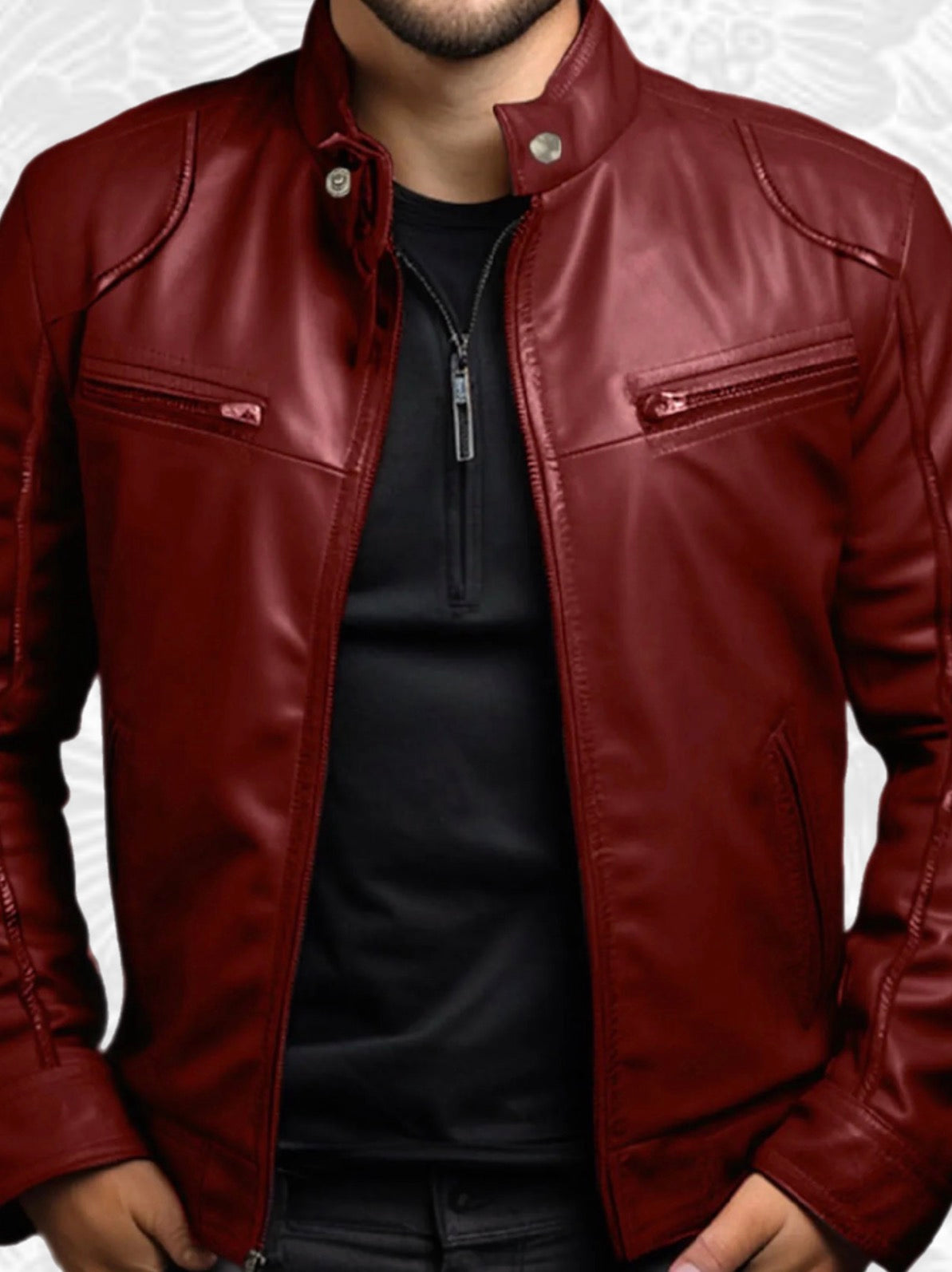 Chaqueta de Cuero Urban Elite – Estilo sofisticado, presencia absoluta