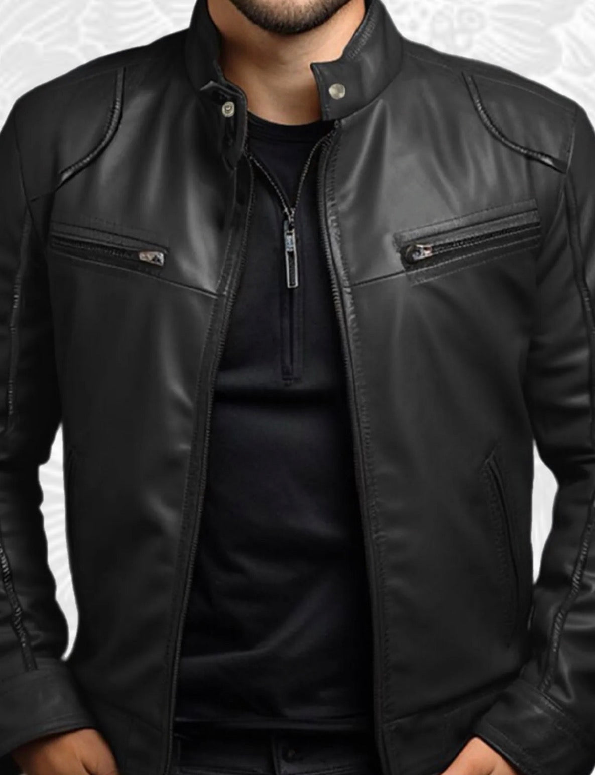 Chaqueta de Cuero Urban Elite – Estilo sofisticado, presencia absoluta