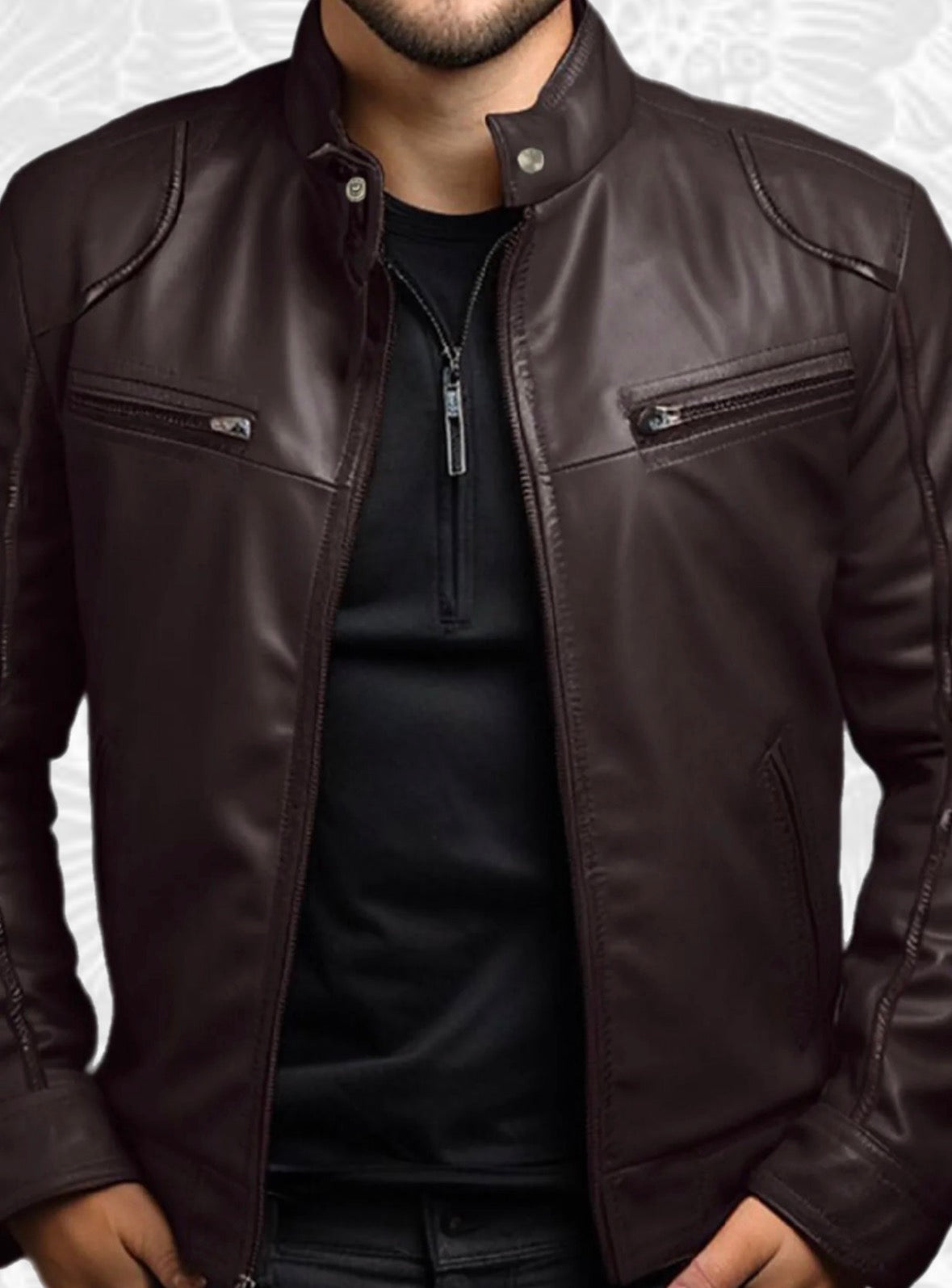 Chaqueta de Cuero Urban Elite – Estilo sofisticado, presencia absoluta