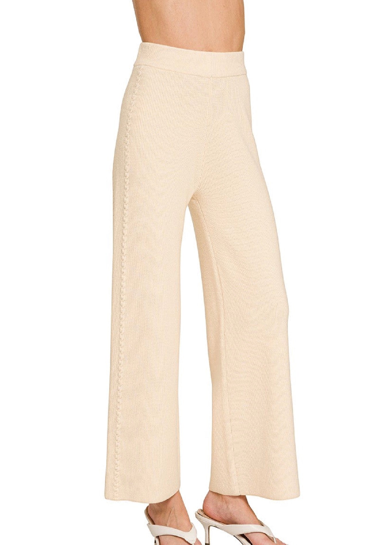 Pantalón Knit Elegance – Comodidad con clase